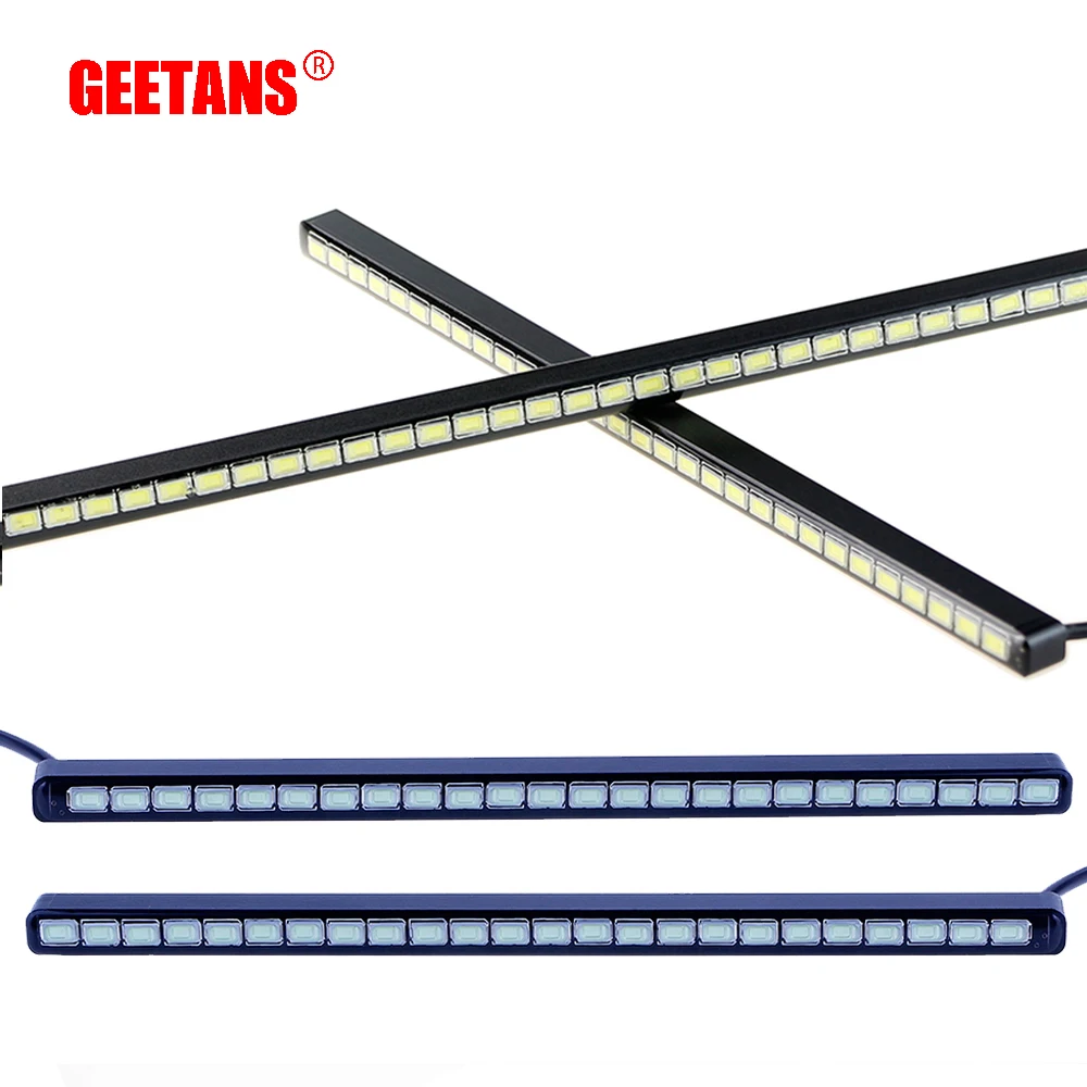 GEETANS светодиодный ультра тонкий светильник из нержавеющей стали IP67 18/24/30 дневные