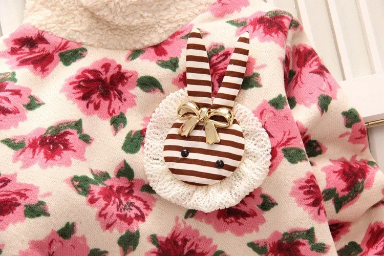 NYSRFZ детская одежда для мальчиков и девочек прекрасные цветы белая пушистая