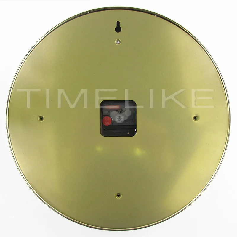 Горячая Распродажа металлические настенные часы роскошный дизайн в форме часов