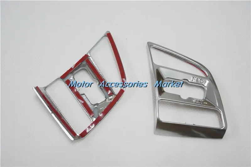 Новинка 2 шт. хромированная накладка на руль для Hyundai Tucson 2016 2017 2018|2016 hyundai tucson|trim