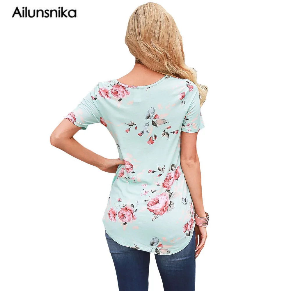 Ailunsnika 2018 летняя мода короткий рукав женская одежда Strappy средства ухода за кожей