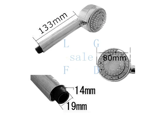 2015 Hot LED Temperature Control Romantic 3 Colors Light Bathroom Shower Head 1369 | Обустройство дома