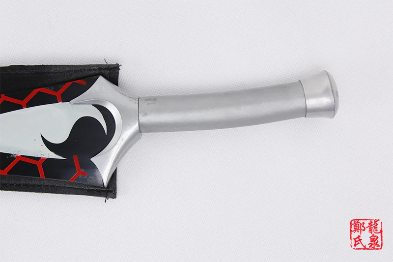 Free Shipping Archer Class Replica Twin Swords For Fate Stay Night Excalibur Anime Cosplay Sword Red Silver Supply Carbon Steel