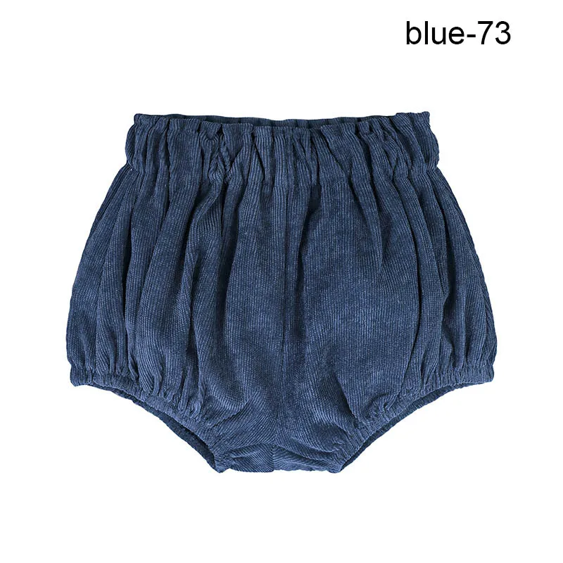blue 73 Для новорожденных одежда для малышей вельветовые дно детские трусики с юбочкой Короткие трусы подгузники штанишки@ ZJF - Цвет: blue 73