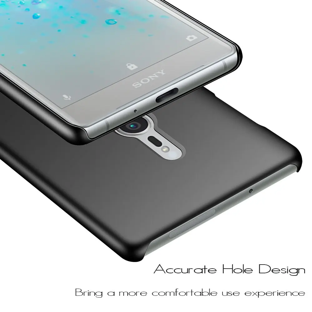 Чехол для Sony Xperia XZ2 H8213 H8266 H8276 H8296 Ультратонкий Жесткий чехол из поликарбоната