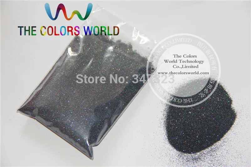 Черная Лазерная пудра с блестками 0 2 мм блестящая пыль|powder shine|colored glitter powderglitter powder