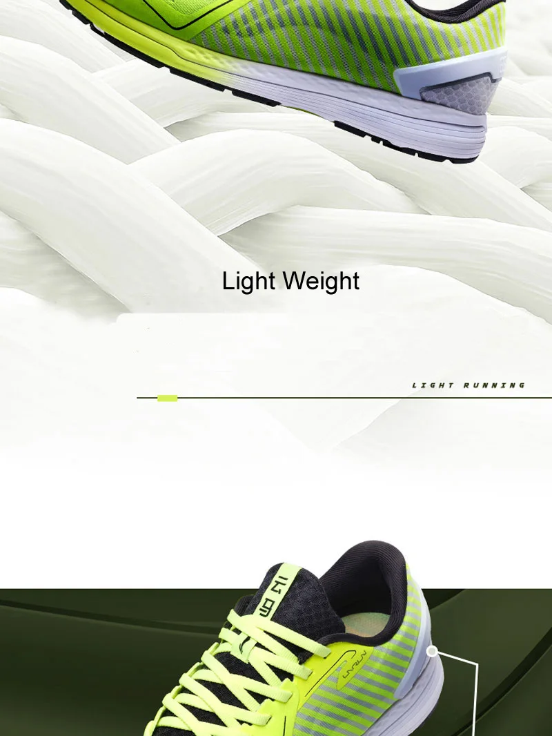 Li-Ning/Мужская обувь для гонок средней высоты; профессиональная обувь для бега; марафонский светильник; спортивная обувь с подкладкой из облаков; кроссовки; ARBN235 XYP855