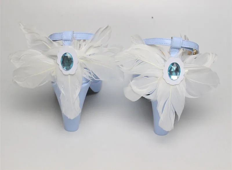 2019 Snow Miku Cosplay Princess Shoes | Тематическая одежда и униформа