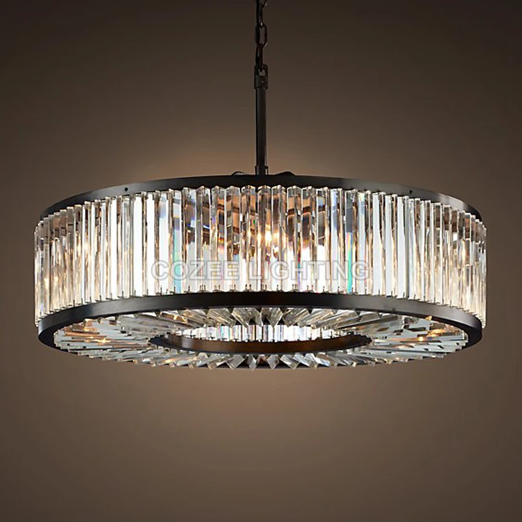 Vintage Chandeliers LED Lighting Modern Crystal Prism Chandelier Light lustres de cristal for Home Hotel Wedding Decoration | Лампы и
