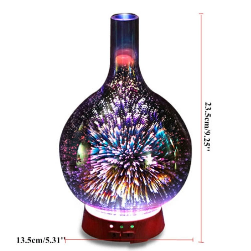 2019 New Fashion LED Light Essential Oil Mist Humidifier Ultrasonic Aroma Diffuser Aromatherapy | Освещение