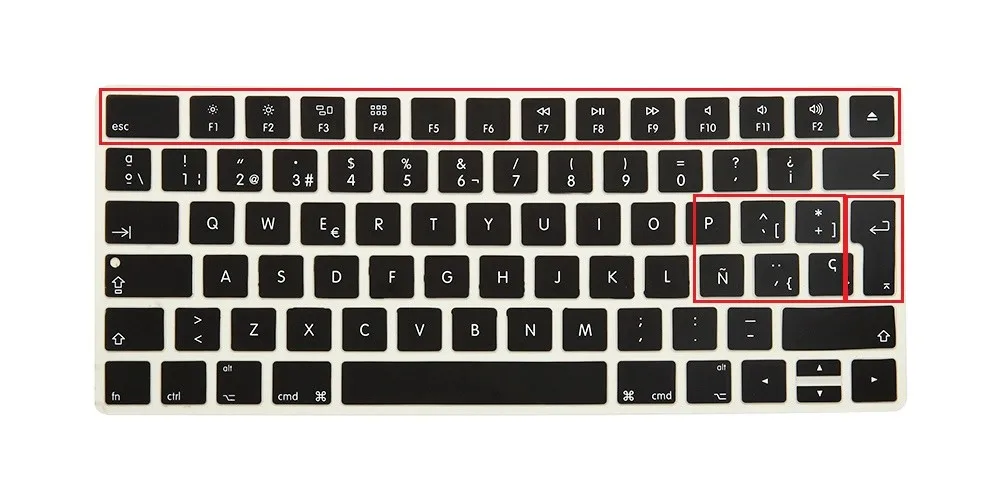 Для iMac Magic Bluetooth клавиатура PC Компьютерная Защита кожи испанская Волшебная Клавиатура силиконовый чехол ЕС ЕВРО ESP