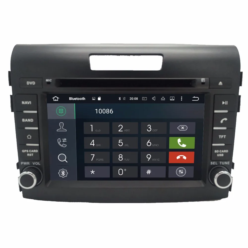Новейший 2 DIN Android 2012 автомобильный DVD плеер с GPS навигацией для Honda CRV 2016