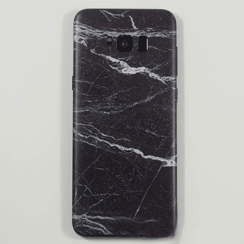 NEW Marble Grain Sticker Back Film Wrap Skins Phone Membrane Paste Protective for Samsung S8 S9 S10 Plus S10E |