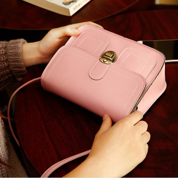 Модное и новое классическое Горячее предложение женская сумка кожаная через