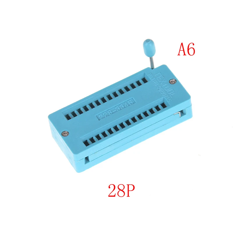 14/16/18/20/24/28/32/40 pin IC Тесты Универсальный ZIF гнездо популярное зарядное устройство