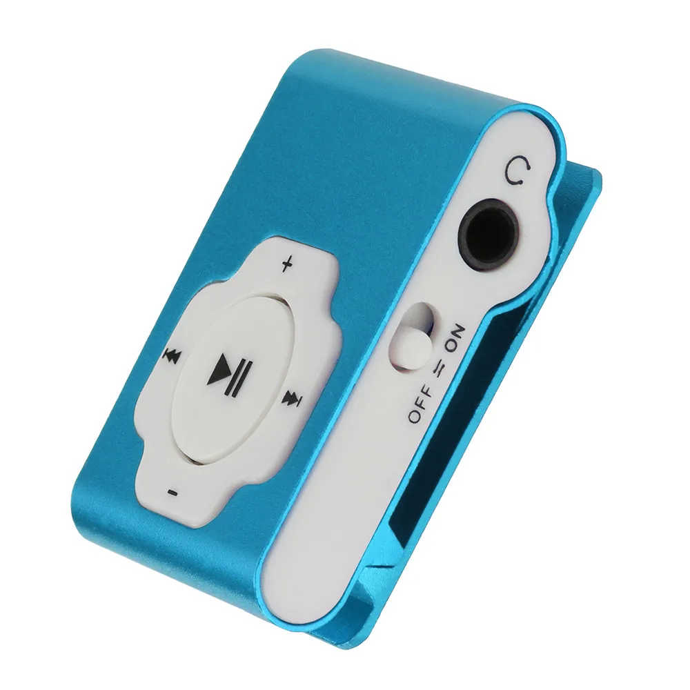 B Мини Портативный USB MP3 плеер Поддержка 32 Гб микро SD карты памяти спорт музыкальный медиа Пластик имеют нажмите легко носить элегантные звук 10Nov-1 шт - Цвет: B
