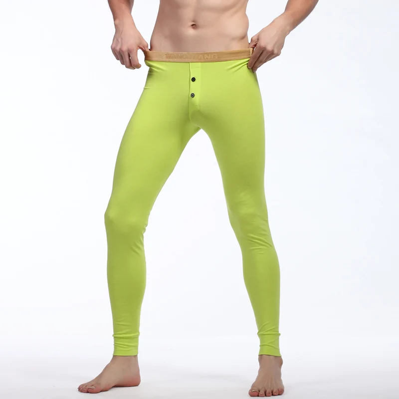 Кальсоны 2018 термобелье из мягкого хлопка Мужская брендовая одежда высокого