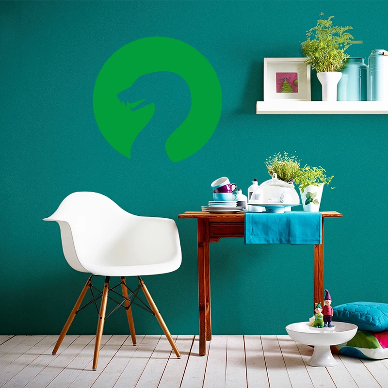 Зловещие Змея Ужасно Порочный Силуэты Животных Виниловые Наклейки Стены