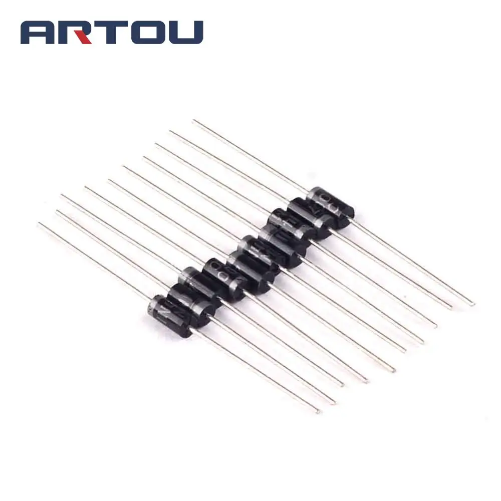 200 шт. 1N4007 4007 1A 1000V DO 41 выпрямитель диода|rectifier diode|1a diodediode 1000v |