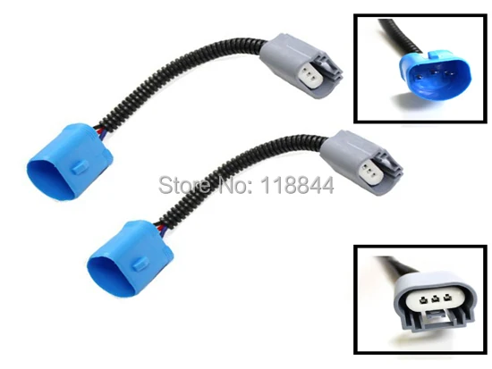 2 шт. коннекторы для автомобильных фар 9007 9004 HB5 в H13 9008|h13 9008|hid headlight9007 hb5 |