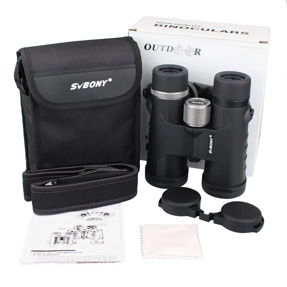 SVBONY SV31 бинокль 8x42 водостойкий Professional Охота Открытый Спорт Туризм пеший Birdwatch