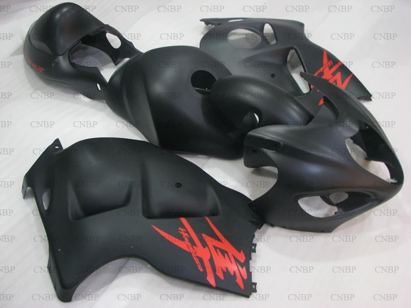 Для Suzuki GSXR1300 2001 Abs обтекатель HAYABUSA 1997 2007 матовый черный красный набор для всего