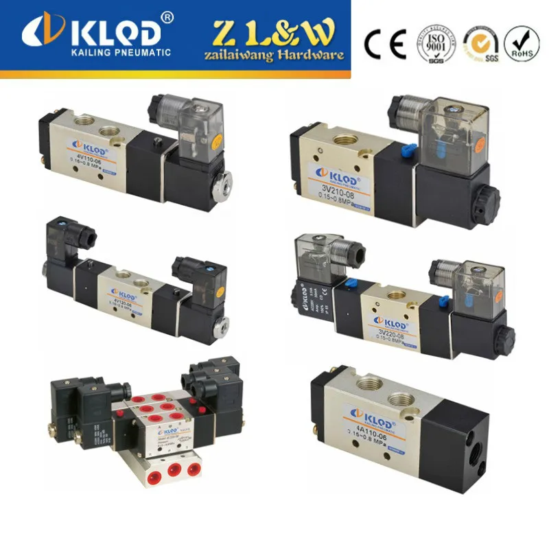 

3A reversing pneumatic valve of pneumatic solenoid valve two single and double electric pneumatic components