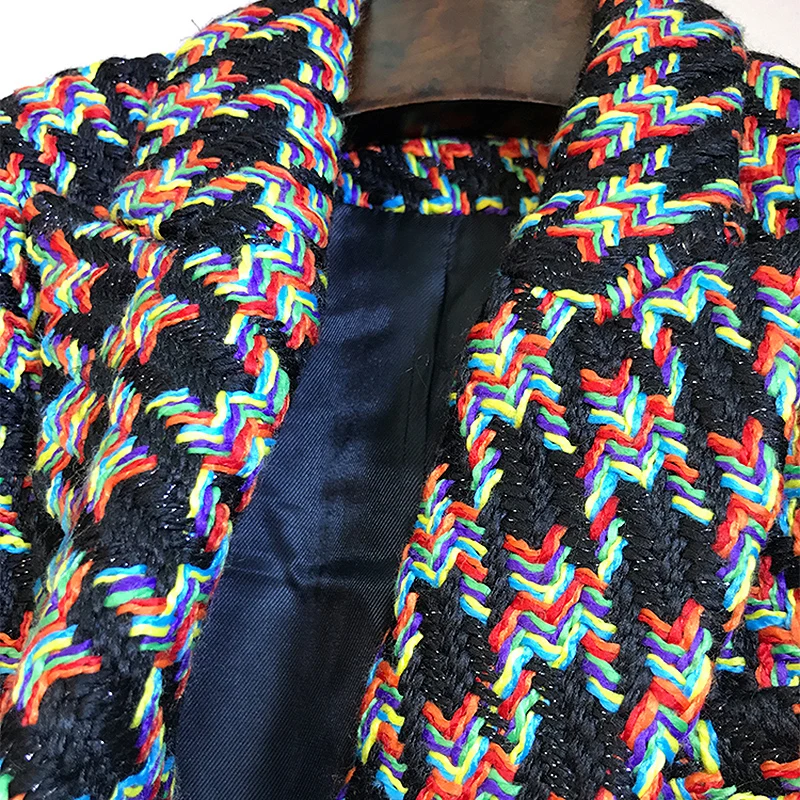 Новейший Подиум 2019 дизайнерский Блейзер Женский Лев металлические пуговицы