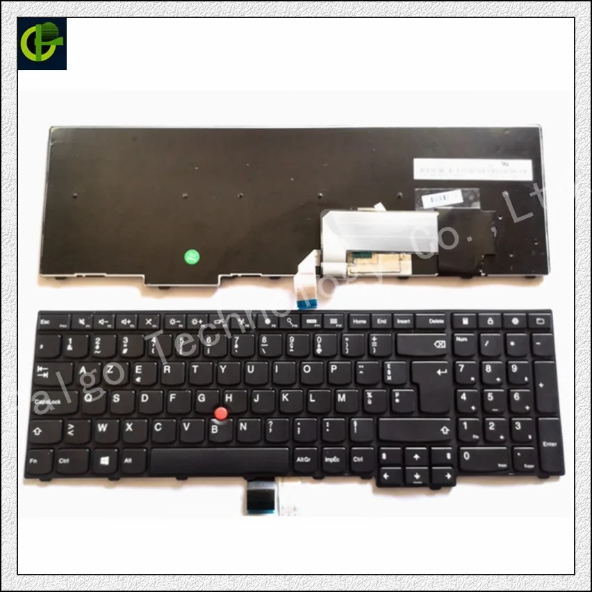 Новая Французская клавиатура с подсветкой Azerty для Lenovo ThinkPad W540 W541 W550s T540 T540p T550 L540