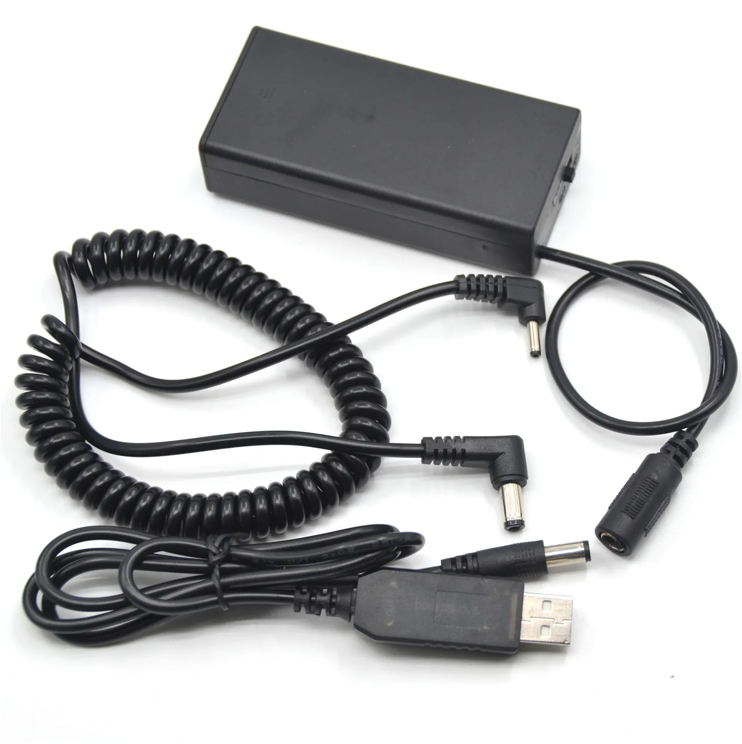 18650 Мощность банка коробка + адаптер кабель удлинитель usb зарядного устройства 7 4 V