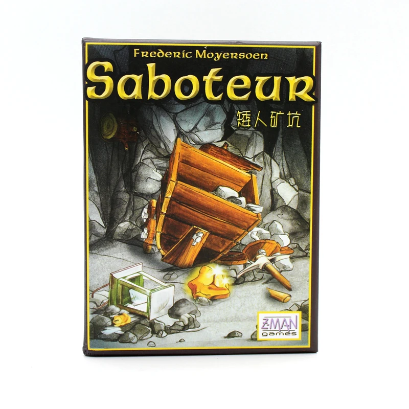 3 Варианта горняцкой игровой таблицы "Саботаж 1 2: Дуэль для игроков".