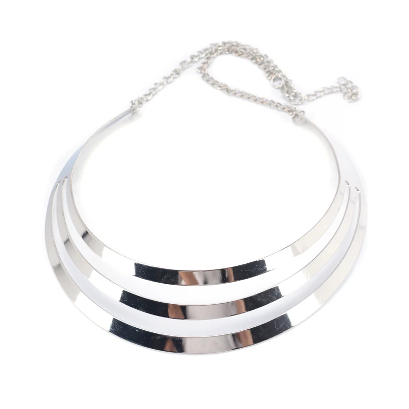 Ojshang 2017 New Fashion AB Crystal Choker Necklace For Women Round bib Collar Gold Necklaces Maxi Jewelry Accessories | Украшения и