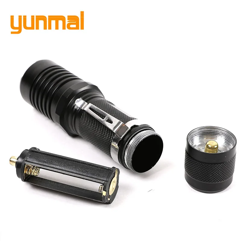Yunmai супер яркий 5 режимов XML T6 10000LM зум светодио дный фонарик Водонепроницаемый факел Световой Фонарь для кемпинга Пеший Туризм Охота