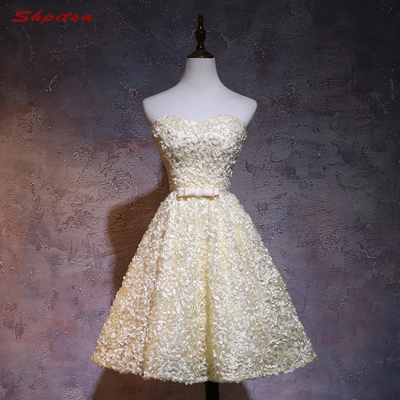 

Sexy Yellow Short Homecoming Dresses 8th Grade Prom Dresses Junior High Cute Graduation Formal Dresses mezuniyet elbiseleri