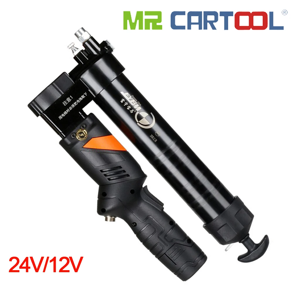 Mr Cartool Электрический смазочный пистолет 24 В ручной перезаряжаемый литиевый