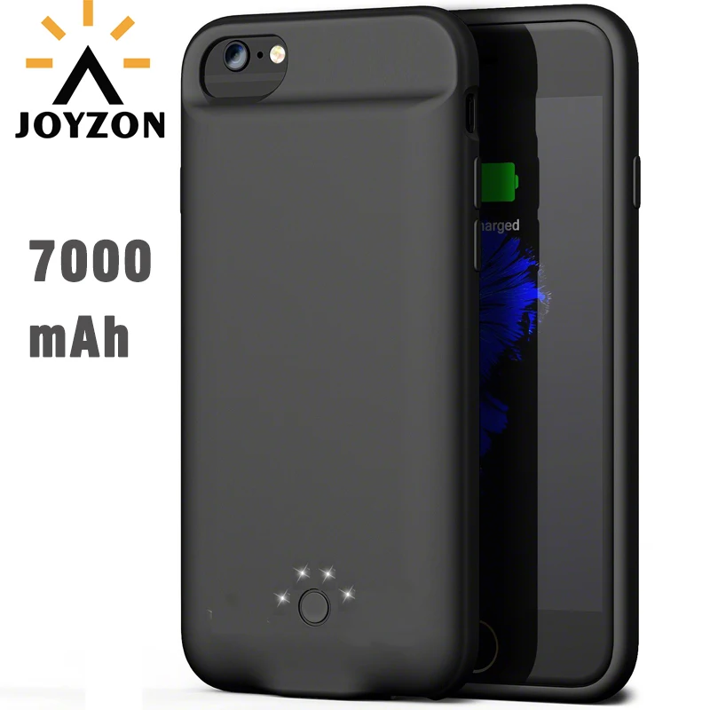 Лидер продаж батарея зарядное устройство случае для iPhone 7 Plus 6 6S 8 плюс 5000 мАч 7200