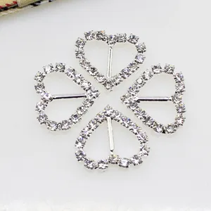 10 шт.лот, стразы в форме сердца, ленты со стразами, слайдер для женской одежды, свадебные приглашения, аксессуары для волос