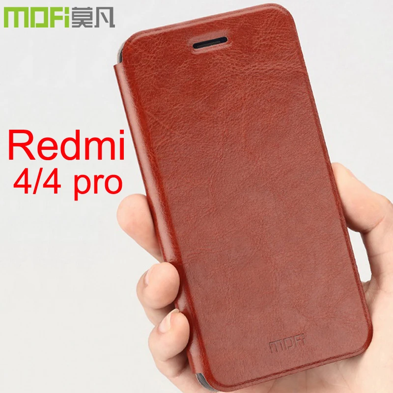 Xiaomi redmi 4 pro Чехол Флип крышка кожа 64 ГБ fundas yzp премиальные Чехлы Стенд чехол xiaomi 4|case