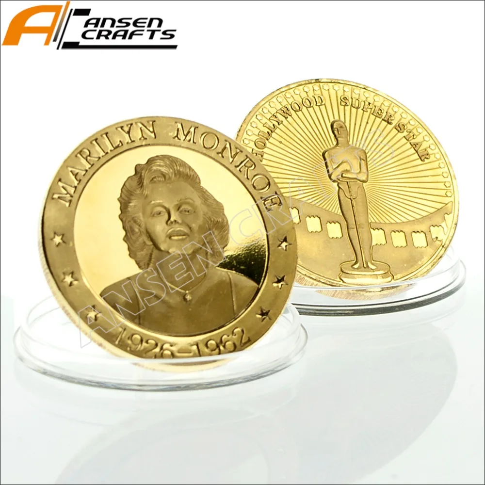 1926-1963 Marilyn Monroe Hollywod Superstar Gold Coin Version 3 Fr. USA
1926-1963 Marilyn Monroe Hollywod Superstar Gold Coin Version 3 Fr. USA
