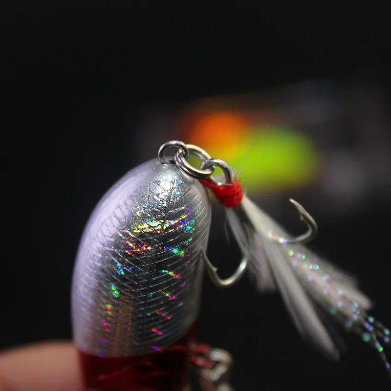Soloplay 1PCS/Lot Cranks Super Quality 6 Colors 5cm/8.5g Hard Bait Minnow Fishing lures Bass Fresh Salt water #10 hook | Спорт и