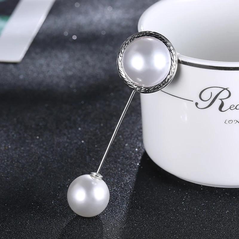 Свадебные броши для мужчин на лацкан костюма с кристаллами жемчугом, заколкой в виде цветка маргаритки.