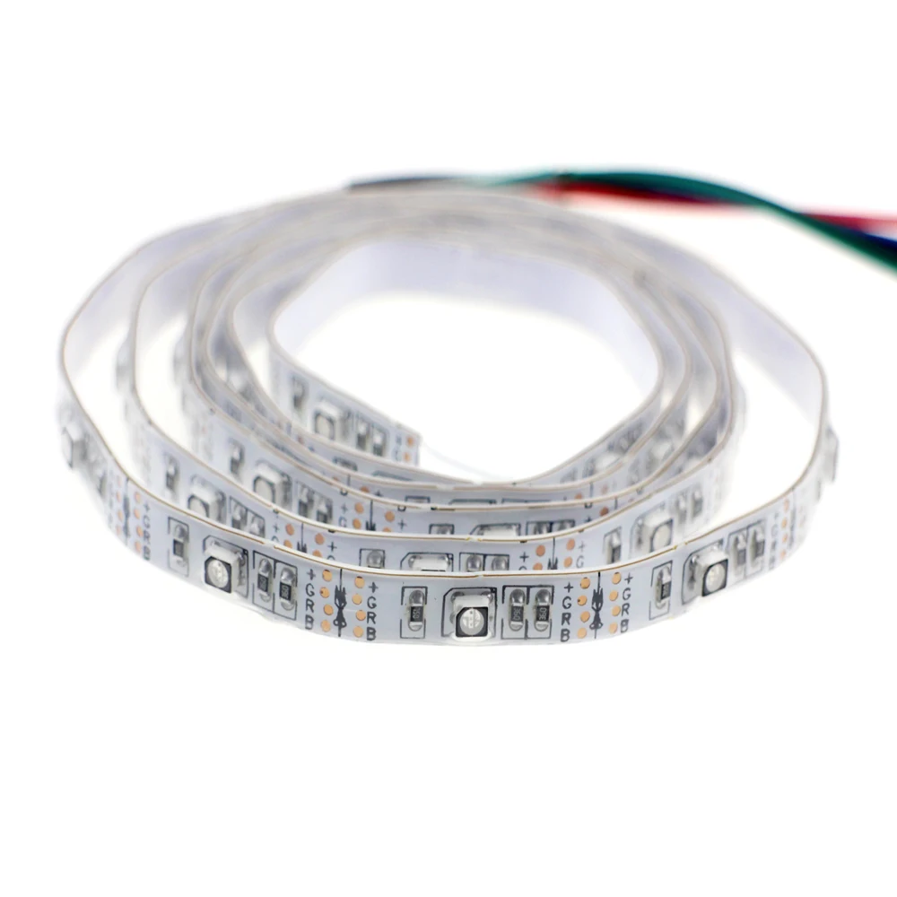 USB 5 В 1 м 40 светодиодов SMD 3528 Светодиодные ленты Гибкая RGB Цвет Изменение