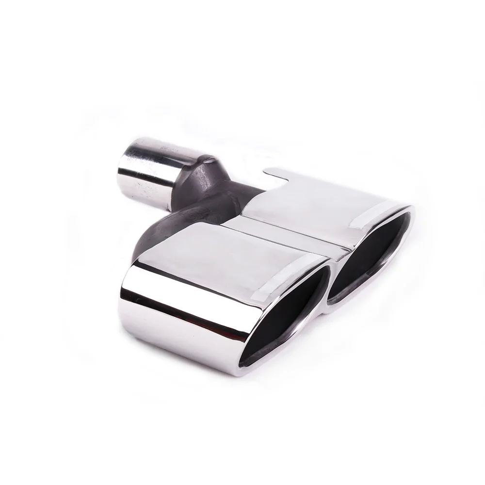 RASTP-2Pcs/комплект Модифицированная выхлопная труба из нержавеющей стали для Benz 08-13 S