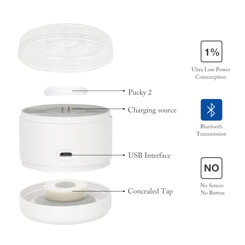 Xiaomi Pucky 2 Baby kick ing Alarm No Radiation один ключ дистанционного управления Mornitor беспроводной умный дом ребенок 24h Портативный анти-удар напоминание