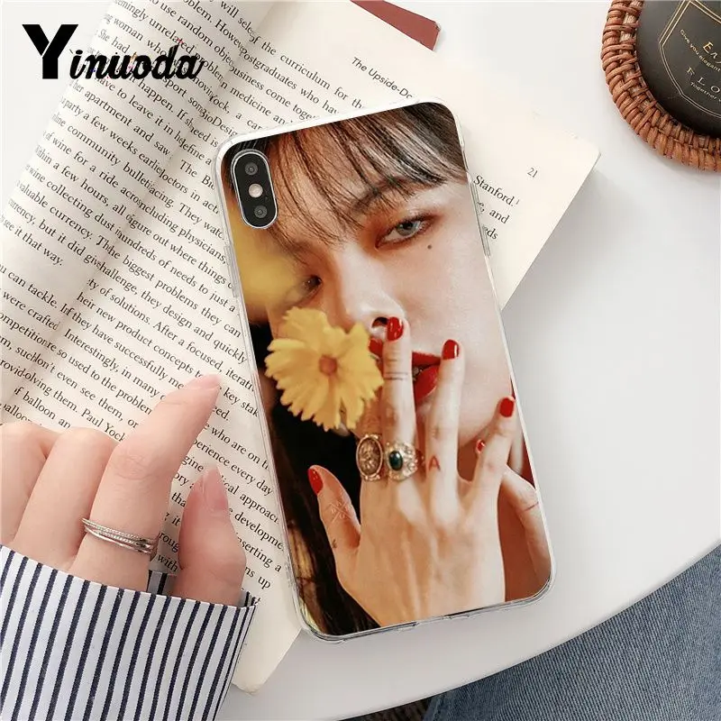 Yinuoda Kim Hyuna kpop DIY Painted Phone Case for iPhone 8 7 6 6S Plus X XS MAX 5 5S SE XR 10 Cases Fundas Capa | Мобильные телефоны