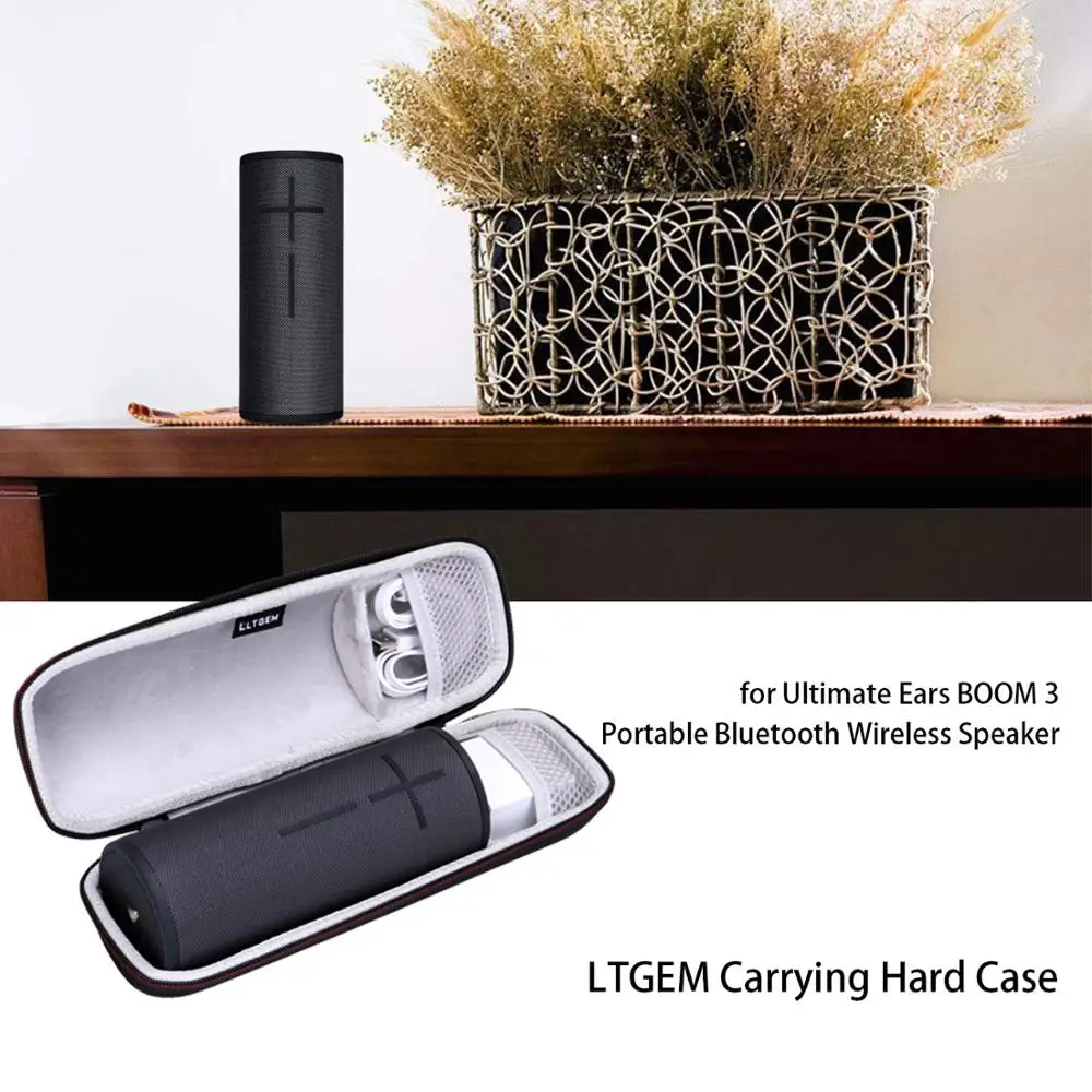 LTGEM чехол для UE высококачественные ушные стрелы 3 или Рыцарь большой MagicBox портативный беспроводной динамик Bluetooth. подходит для usb-кабеля и зарядного устройства