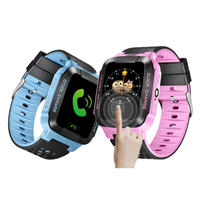 Умные детские часы G21 GPS телефон шагомер SOS две SIM карты Smartwatch Водонепроницаемый