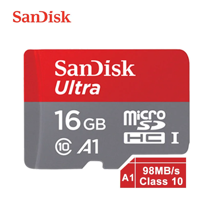 Карта памяти SanDisk карта micro SD 64 ГБ 32 16 TF МБ/с./с поддержка официальной проверки|sandisk