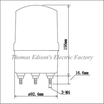 DMWD DC12V/24В красный желтый и зеленый цвета голубой вращающийся сигнальный фонарь лампа Предупреждение светильник Маяк для промышленного LTE-1101 индикатор светильник