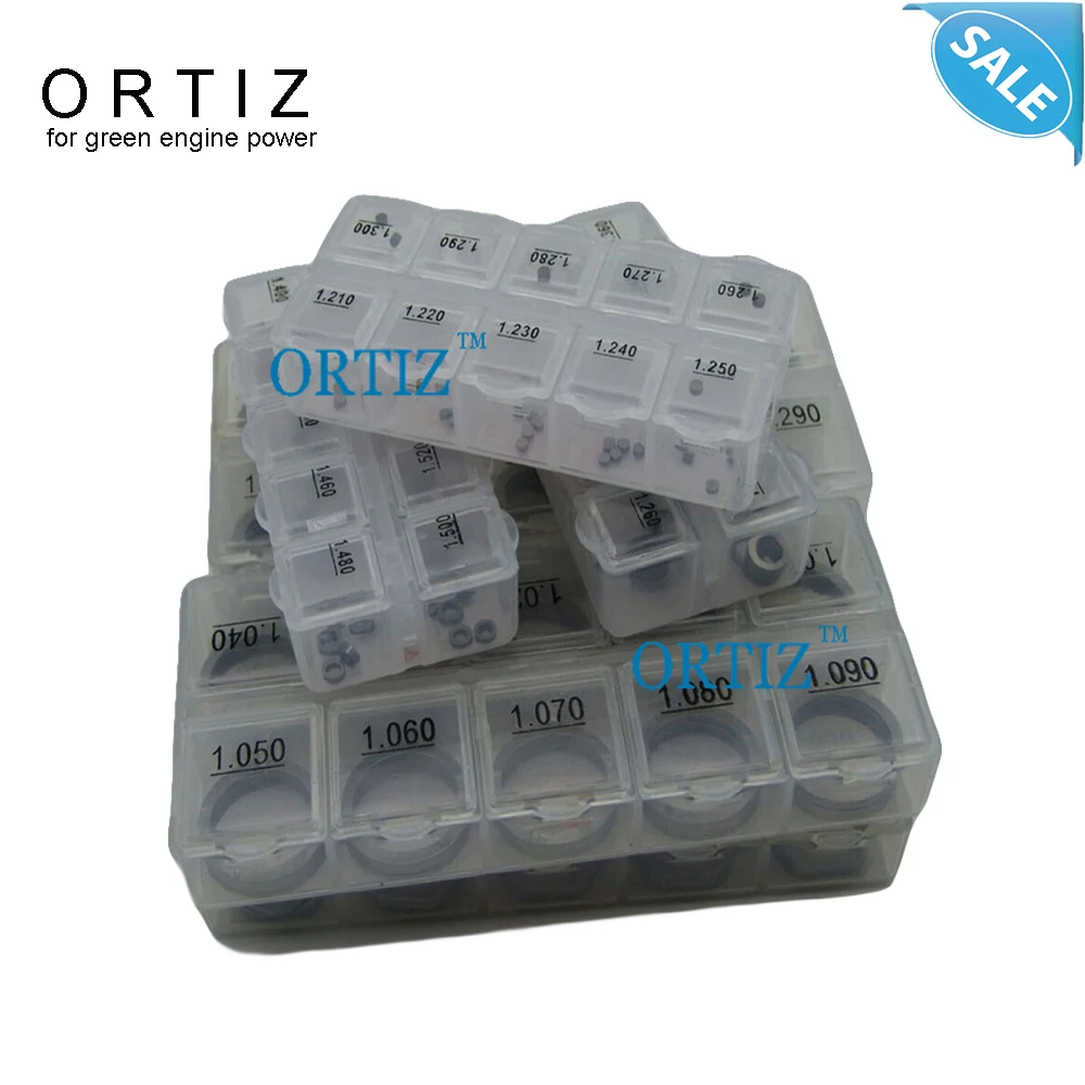 Инжектор Common Rail ORTIZ 1000 шт. ШИМ B11 B12 B13 B14 B16 B22 B25 B26 B31 B42 B41 B21 B23 B24 B27 регулируемые шайбы